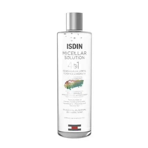 Isdin Micellar Solution Gentle Skin Cleanser & Make-Up Remover 400mL