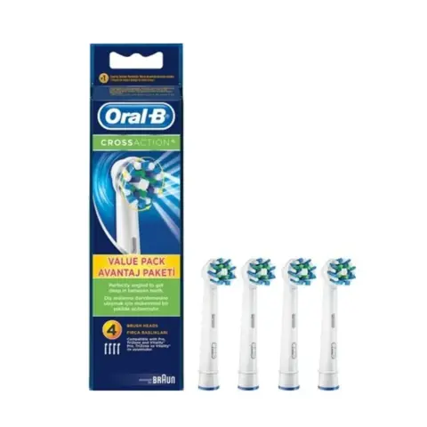 Oral B Eb50-Cross/A Brush Head 4 Value Pack thumbnail 1