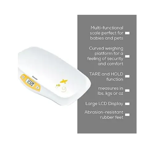 Beurer Digital Baby Scale BY 80 thumbnail 3