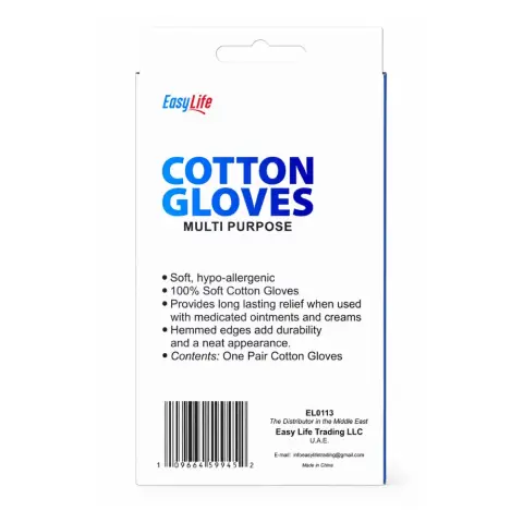 Easy Life Cotton Gloves El0113 thumbnail 2