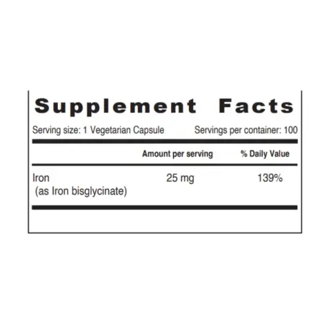 Sunshine Nutrition Iron 25Mg Tablets 100S thumbnail 2