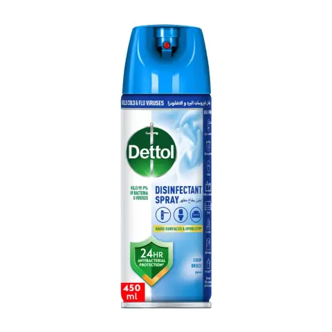 Dettol Disinfectant Crisp Breeze Spray 450mL thumbnail 1