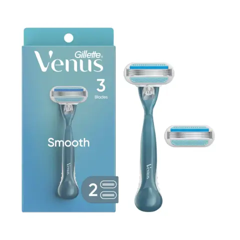 Gillette Venus Smooth Close & Clean Razors 2S thumbnail 1