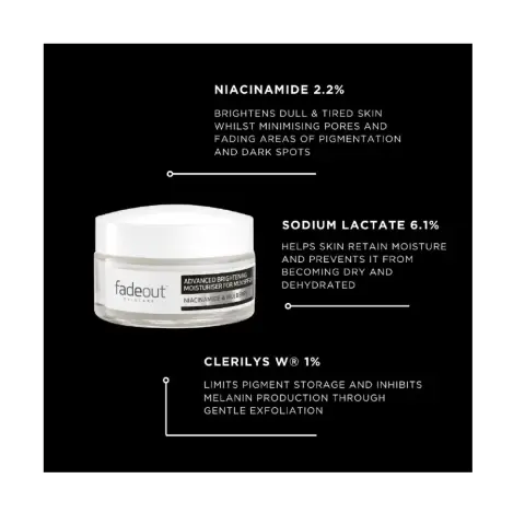 Fade Out Advanced Whitening SPF20 Men Cream 50mL thumbnail 3