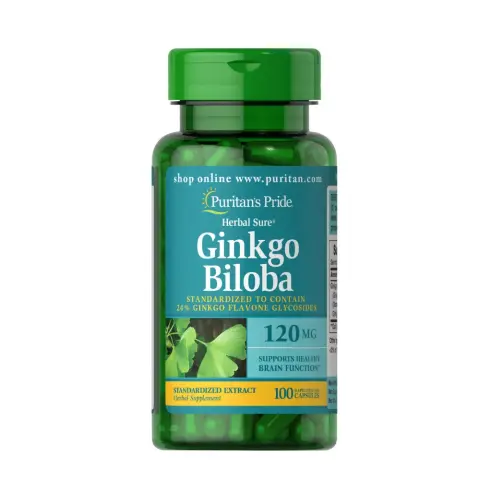 Puritans Pride Ginkgo Biloba 120Mg Capsule 100S thumbnail 1