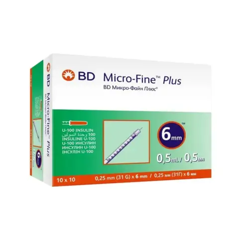 BD Plus 31g Syringe 100s thumbnail 1