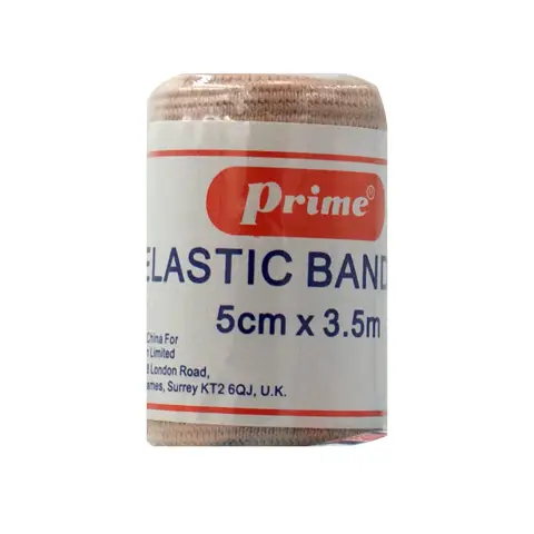 Prime Elastic Compression Wound Care Bandage 5cm x 3.5m