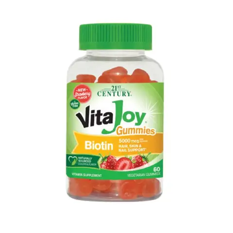 21St Century Vitajoy Biotin 5000Mcg Gummies 60S thumbnail 1