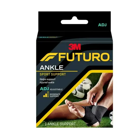Futuro 01037 Ankle Pre Fit Adjustable Black thumbnail 1