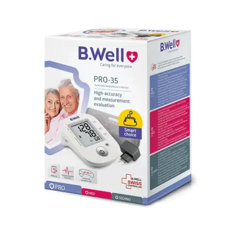 B.Well PRO-35 Automatic Blood Pressure Monitor thumbnail 1