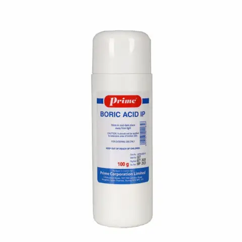 Prime Boric Acid IP Antiseptic Powder 100g