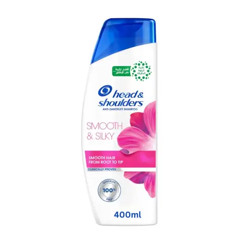 Head & Shoulder Smooth & Silky Shampoo 400Ml thumbnail 1