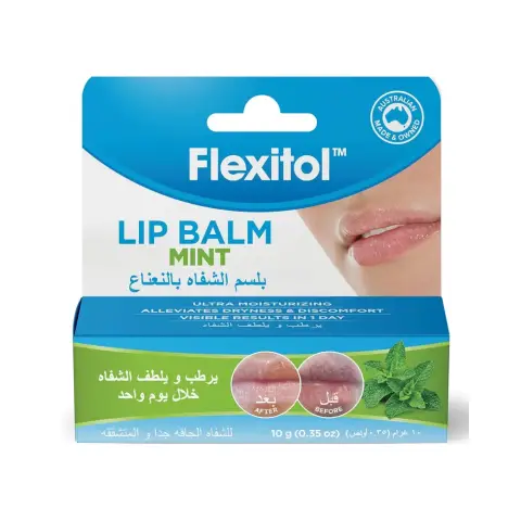 Flexitol Lip Balm Mint 10G thumbnail 1