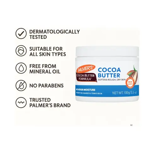 Palmers Cocoa Butter Formula 48Hr Cream 100G thumbnail 3