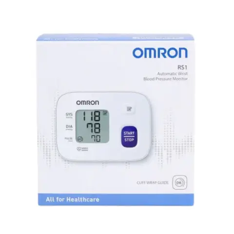 Omron B.P. Monitor Wrist Rs1 thumbnail 1