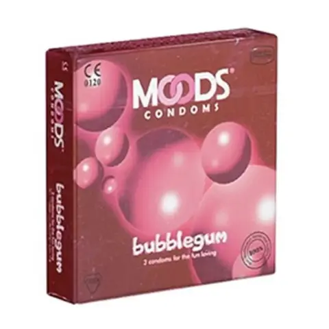 Moods Bubblegum Condoms 3S thumbnail 1