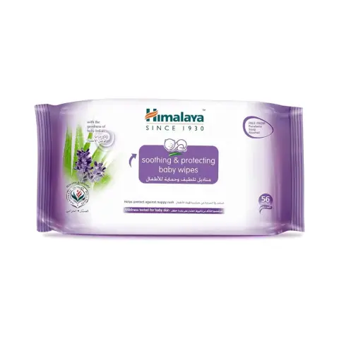 Himalaya Soothing Protect Wipes 56S thumbnail 1