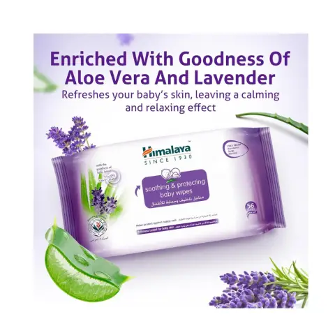 Himalaya Soothing Protect Wipes 56S thumbnail 2