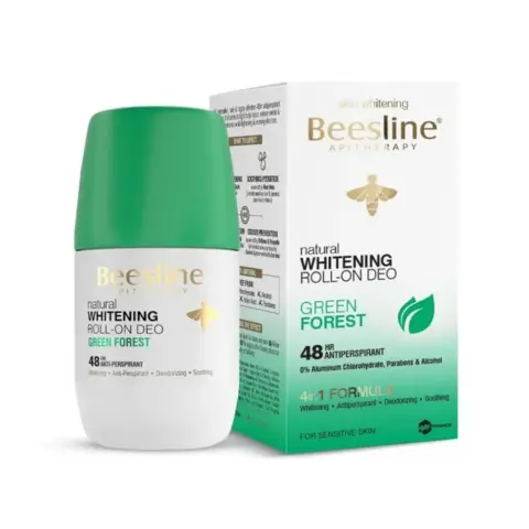 Beesline White Deo Roll On Green Forest  50Ml