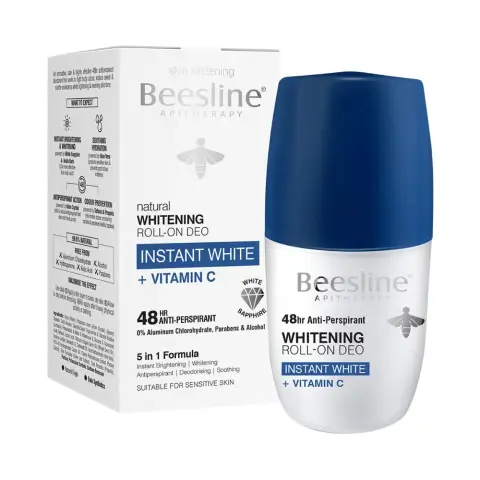 Beesline Whitening Deo Roll On Instant White+Vitamin C 50mL thumbnail 1