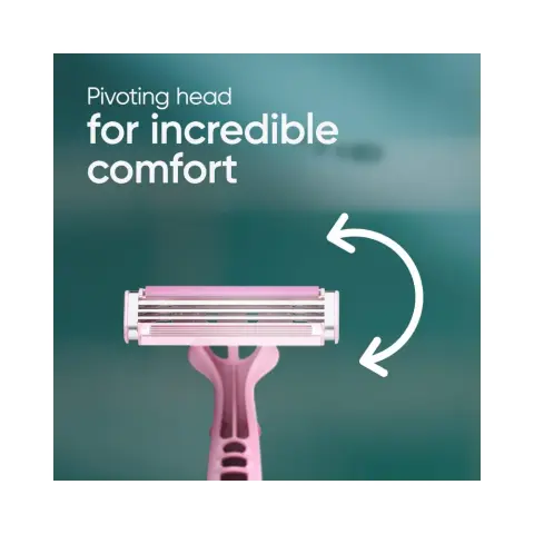 Gillette Simply Venus 3 Plus Disposable Razor 4 count thumbnail 2