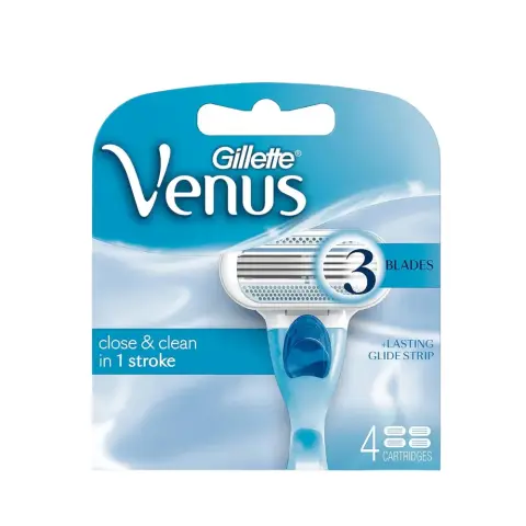 Gillette Venus Smooth Close & Clean Cartridges 4S thumbnail 1