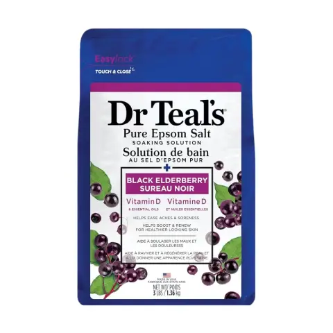 Dr Teals Epsom Salt Black Berry 1.36Kg thumbnail 1