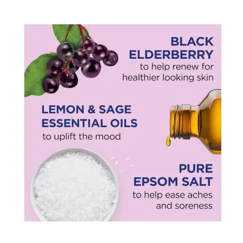 Dr Teals Epsom Salt Black Berry 1.36Kg thumbnail 2
