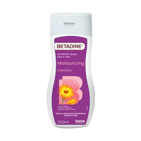 Betadine Intimate Wash Moisturizing Calendula 250mL