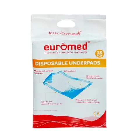 Euromed Disposable Underpads 15s thumbnail 1