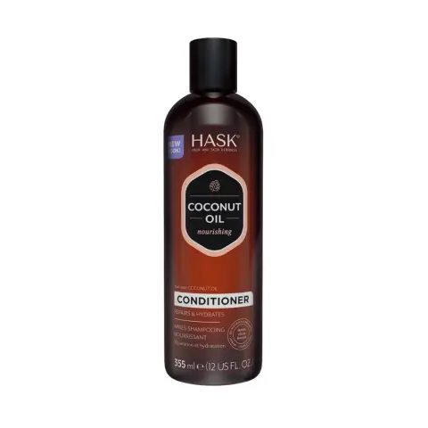Hask Coconut Oil Nourishing Conditioner 355mL thumbnail 1