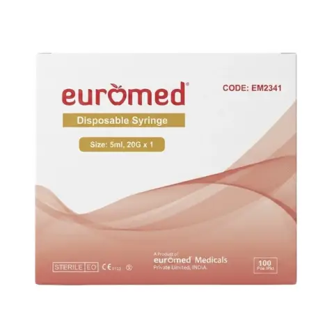 Euromed 5mL Syringe 100S thumbnail 1