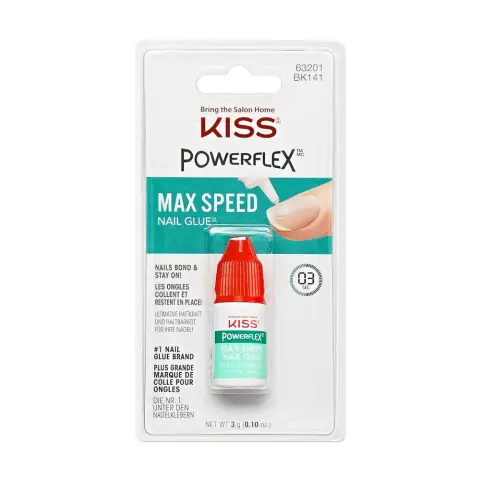 Kiss Power Nail Glue Max Speed BK141 thumbnail 1