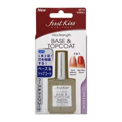 Kiss 1134 Treatment Base & Top Coat Ktr01F thumbnail 1