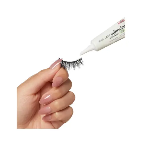 Kiss Strip Lash Glue Aloe Clear KPLGL05C thumbnail 2
