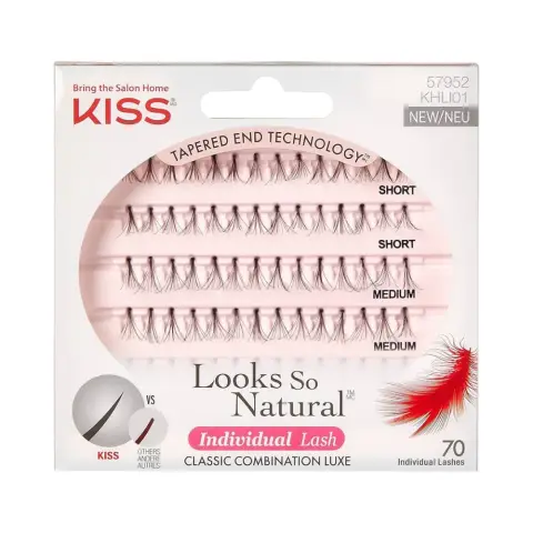 Kiss 9529 Tapered End Individ.Lash Class Comb. Khli01 thumbnail 1