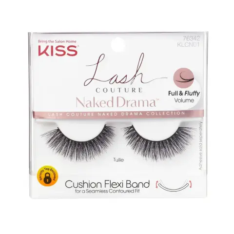 Kiss 7371 Lash Cout.Naked Drama Tulle Klcn01C thumbnail 1