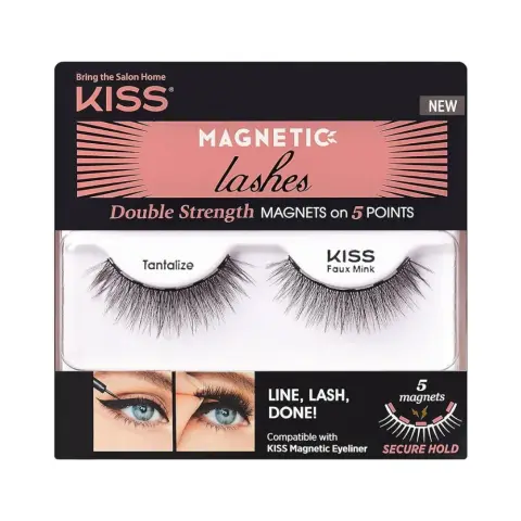 Kiss Magnetic Lashes Tantalize KMEL04C thumbnail 1