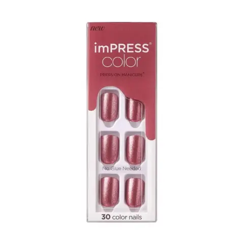 Kiss 7452 Impress Nails Peanut Pink Kimc006C thumbnail 1