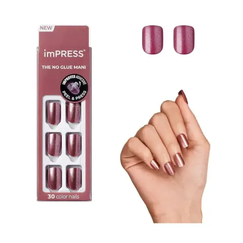 Kiss 7452 Impress Nails Peanut Pink Kimc006C thumbnail 2