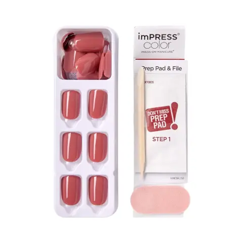 Kiss 7506 Impress Nails Platonic Pink Kimc011C thumbnail 2