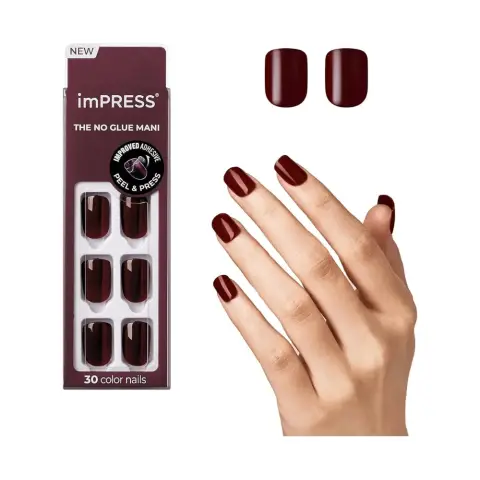 Kiss Impress Nails I'm Not A Cinna KIMC014C thumbnail 1