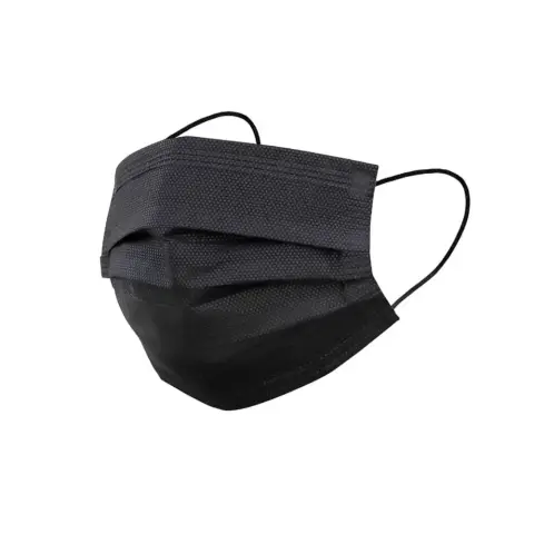 Black Face Mask 50 PC thumbnail 1
