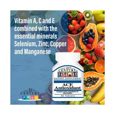 21St Century Ace Antioxidant 30 Tablets thumbnail 2