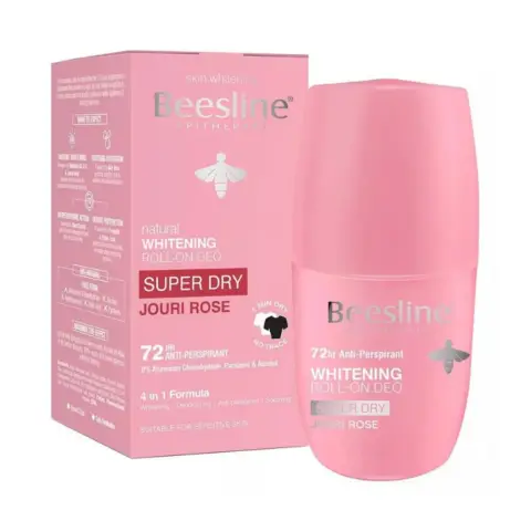 Beesline Whitening Deo Roll On Superdry Jouri Rose 50mL thumbnail 1