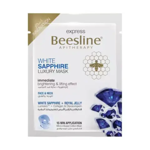 Beesline White Sapphire Luxury Face & Neck Mask 1 Sachet thumbnail 1