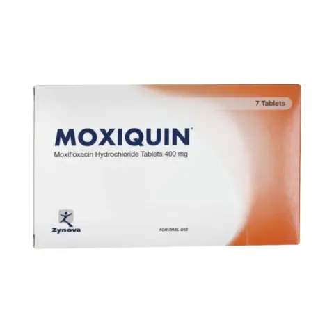 Moxiquin 400mg Tablets 7s thumbnail 1