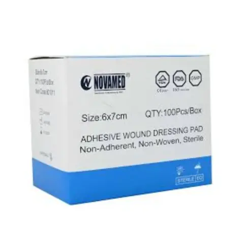 Novamed Wound Dressing Transparent 6X7 100Pcs thumbnail 1
