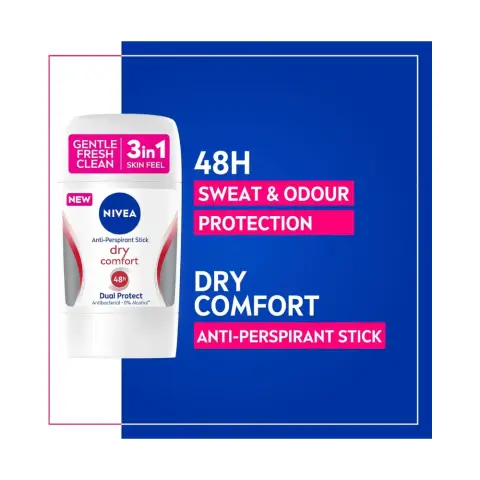 Nivea Deo Stick Dry Comfort Women 50mL thumbnail 2