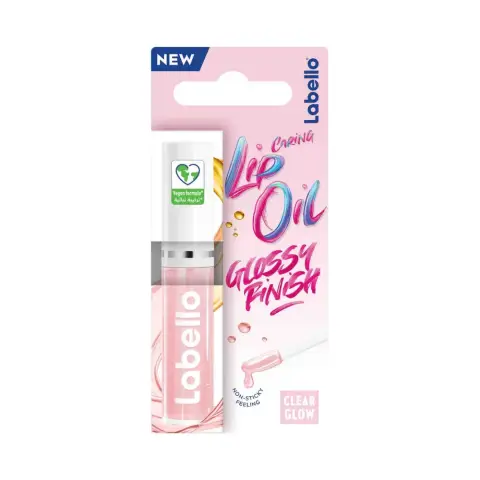 Labello Caring Lip Oil Glossy Finish Clearglow thumbnail 1